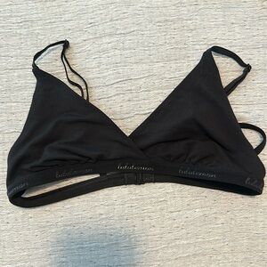 NWOT Lululemon Black Bralette